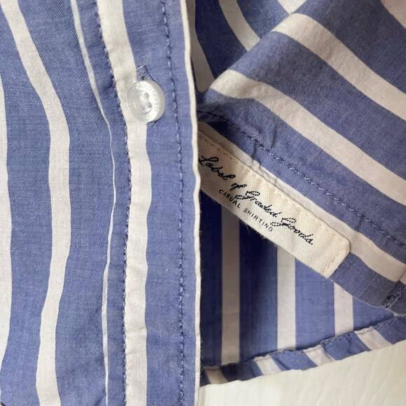 L.O.G.G. by H&M Strlped Button-Down Shirt - Size UNKNOWN - Picture 4 of 8